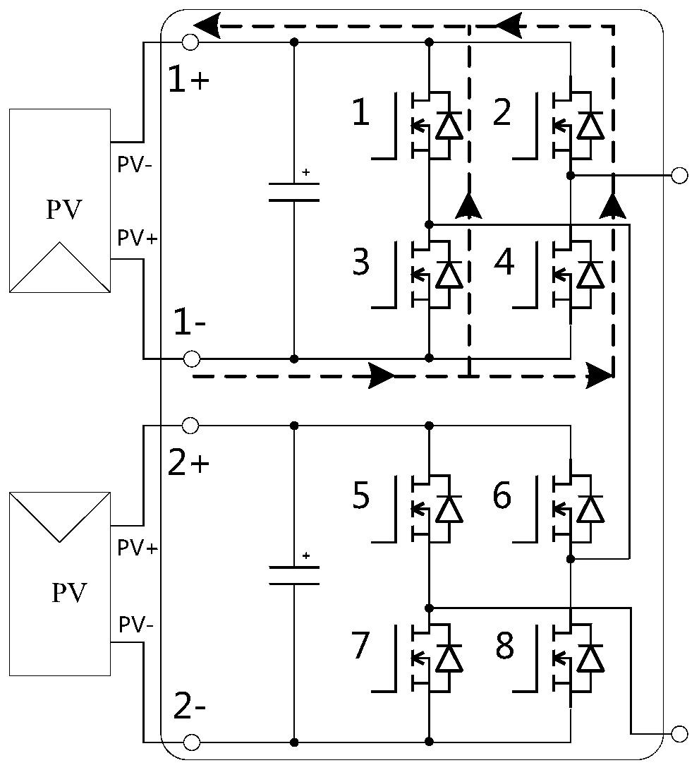 A method, device and system for detecting wiring of a component inverter