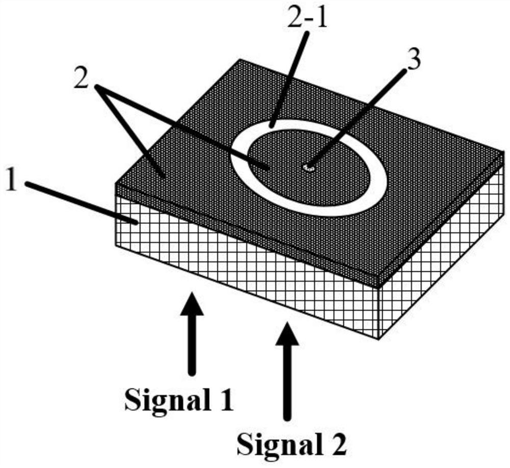 Vortex light coding all-optical logic gate based on binary phase shift keying, and implementation method thereof