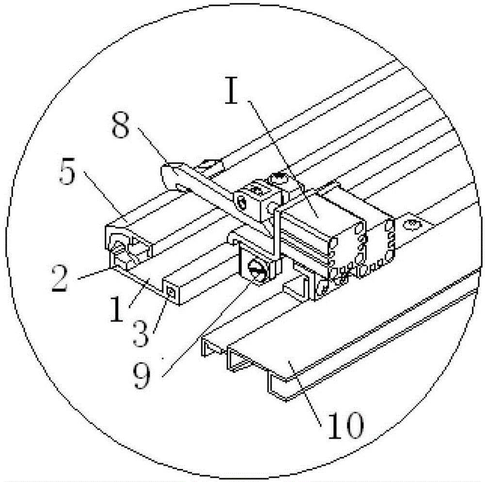 Multifunctional automatic tabouret of computerized embroidery machine