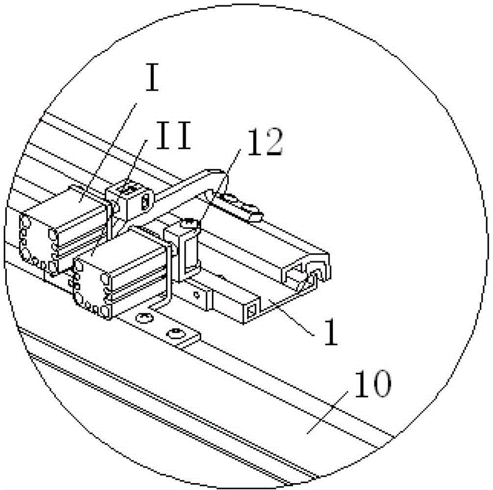 Multifunctional automatic tabouret of computerized embroidery machine