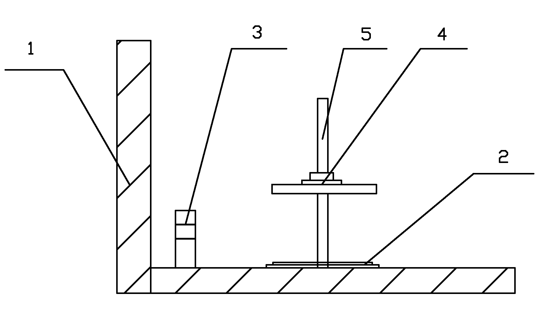 Butterfly valve center hole processing fixture