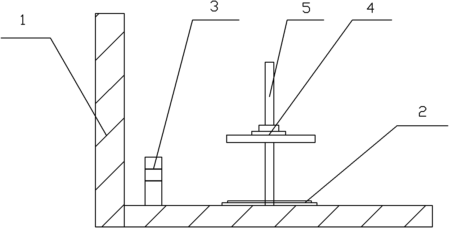 Butterfly valve center hole processing fixture