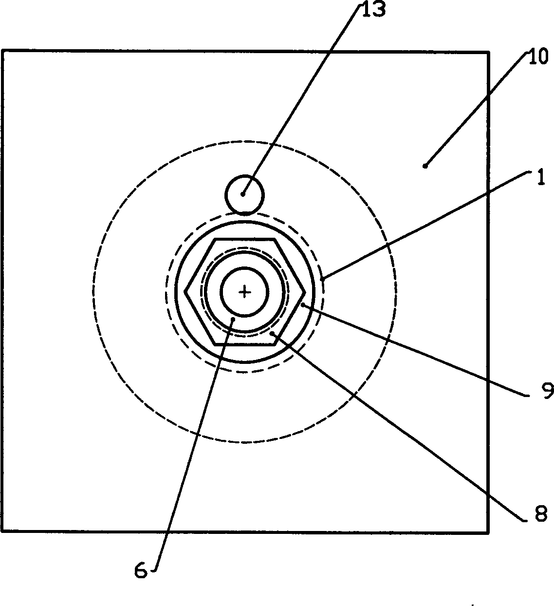 A pin timbering process and sectionalized hollow mud injecting stay bolt thereof