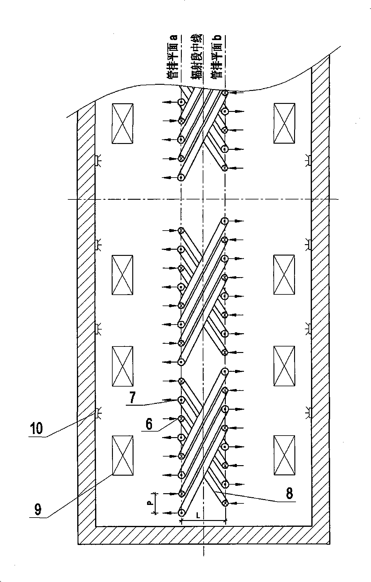 Ethylene pyrolysis furnace