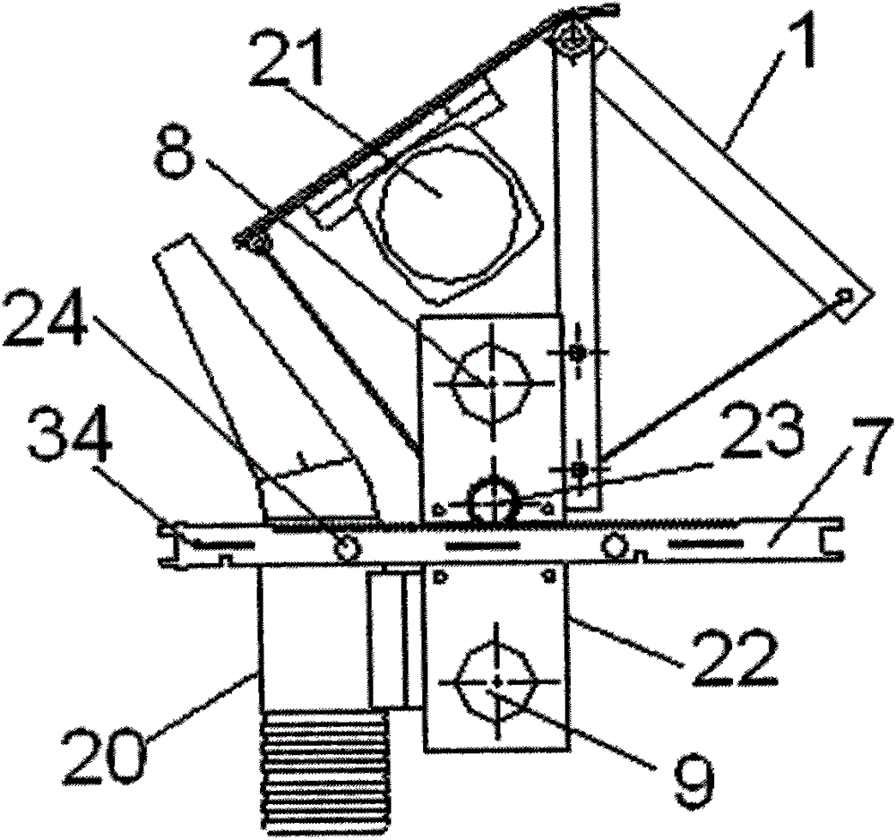 Automatic wall plastering machine