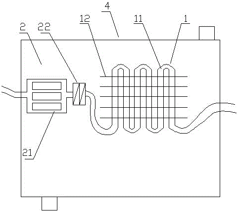 Biological fermentation heat energy power system based on honeycomb cavity gasification