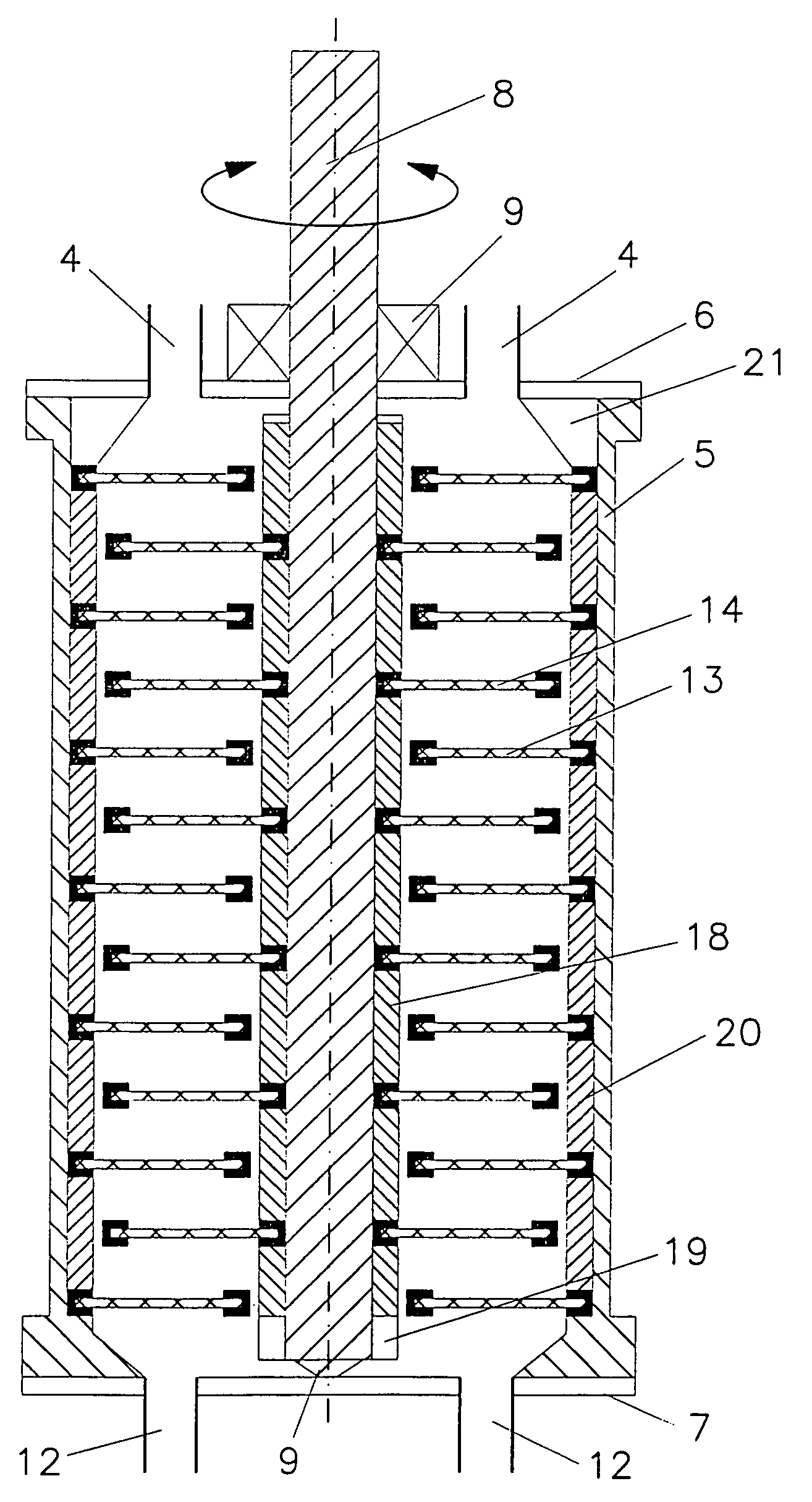 High gradient magnetic separator