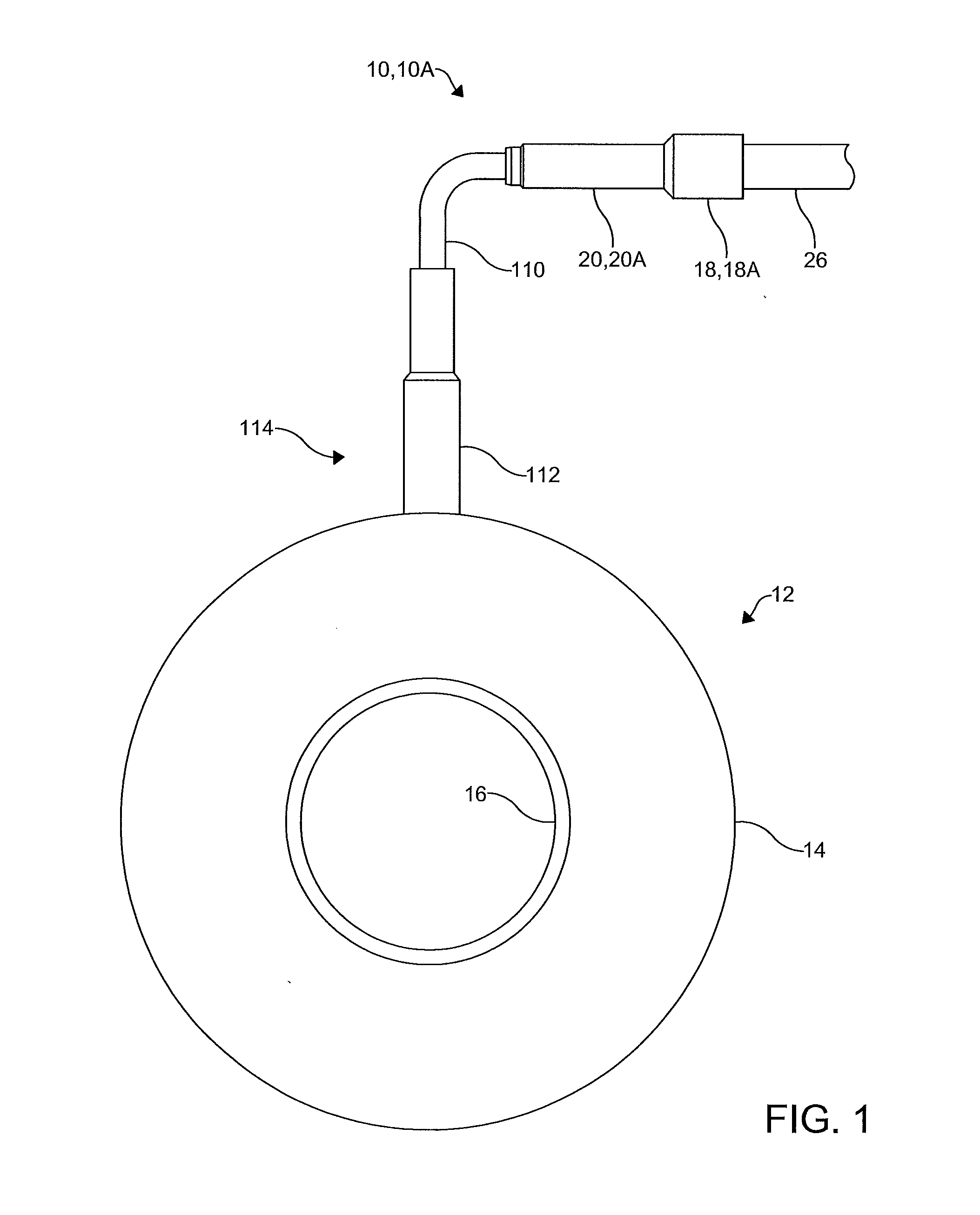 Assembly for a central tire inflation system