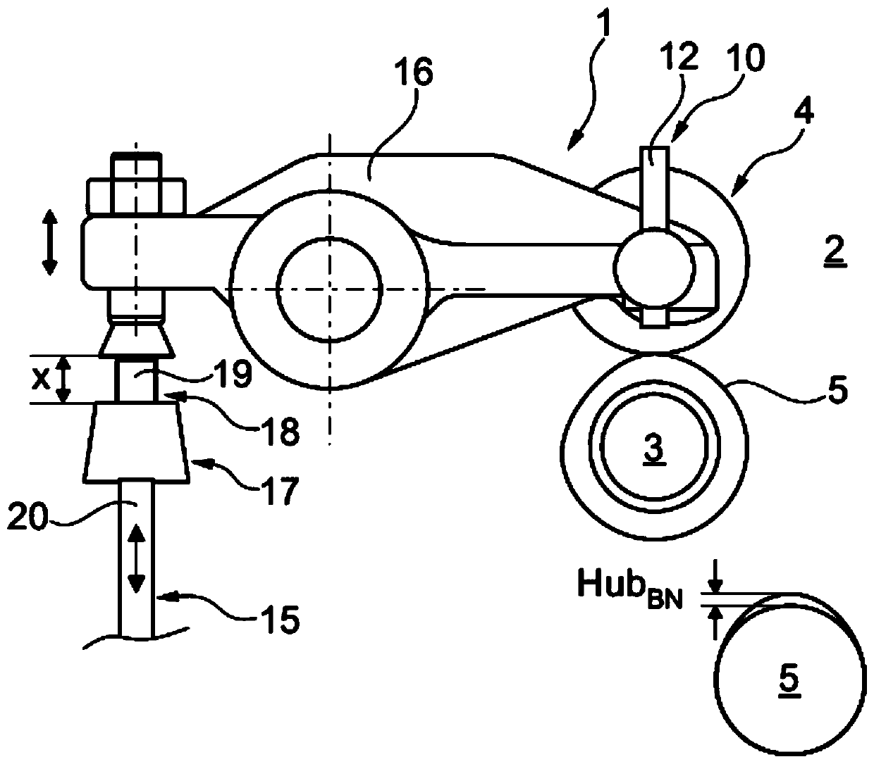 Valve drive for an internal combustion engine