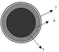 System and method for detecting leakage of high-temperature gas in high-temperature high-pressure guide pipe of airplane