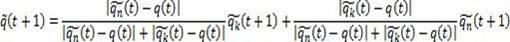 Short-term traffic flow weighted combination prediction method