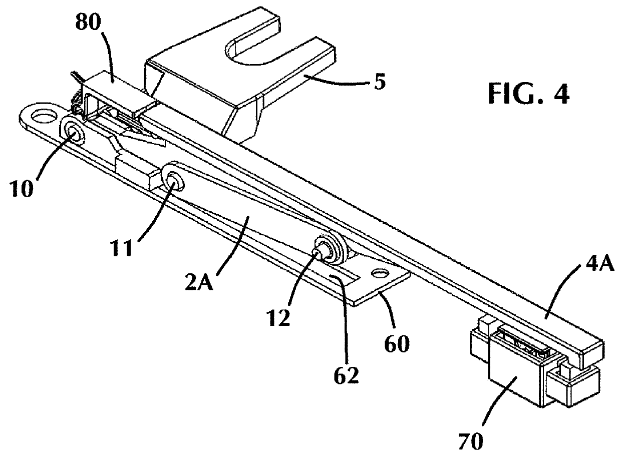 Side action flush lock for casement window and method of operating the same