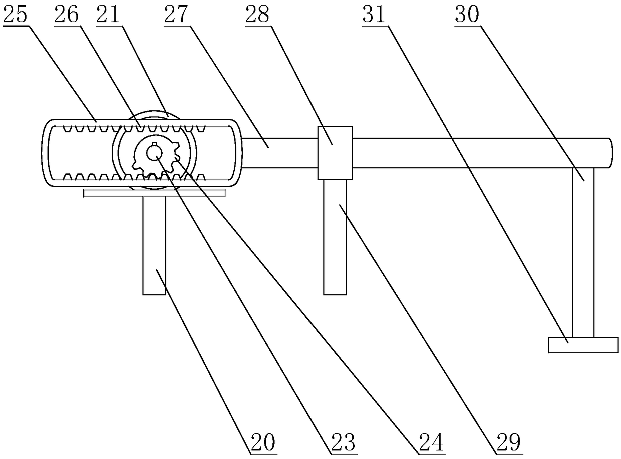 Sundry blocking device of environment protection ditch