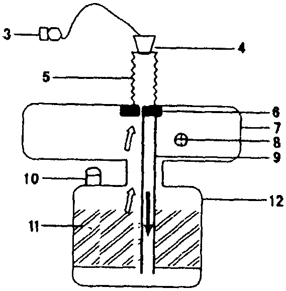 Novel isolated chemical oxygen self-rescuer used in mining