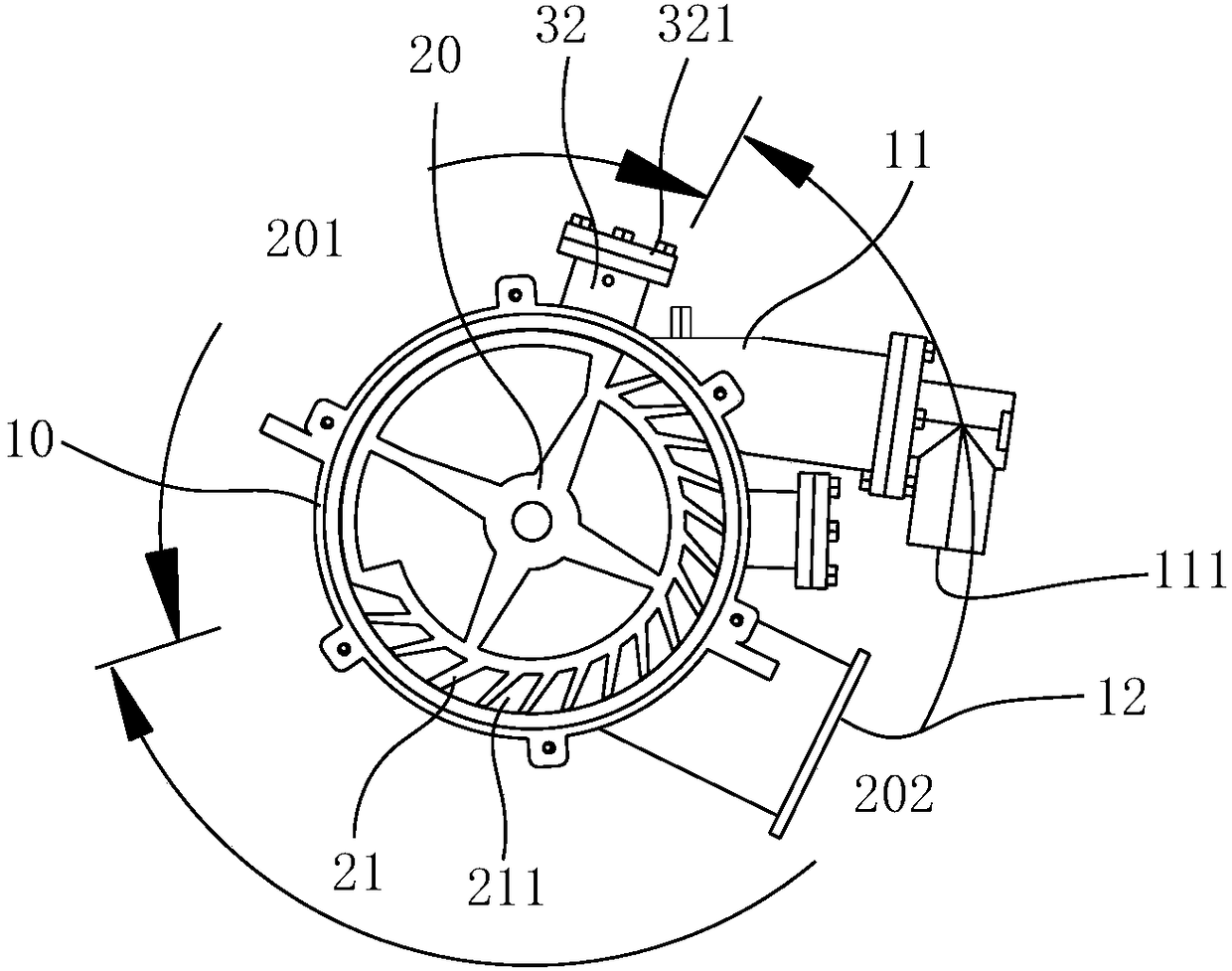 Intake mechanism of rotary engine