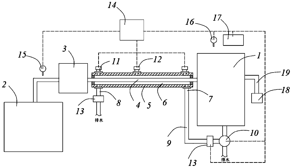 Hydrogen fuel cell with heating function and control method