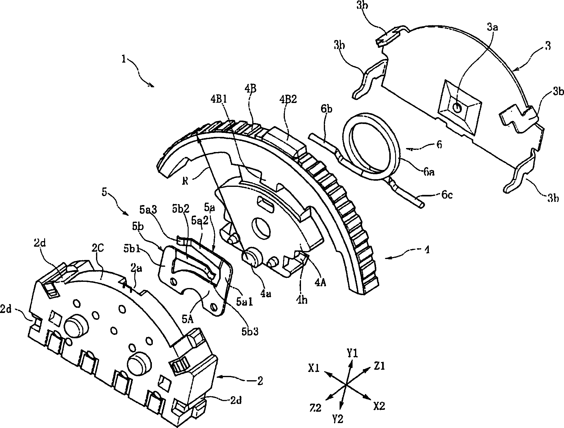 Multi-directional input device