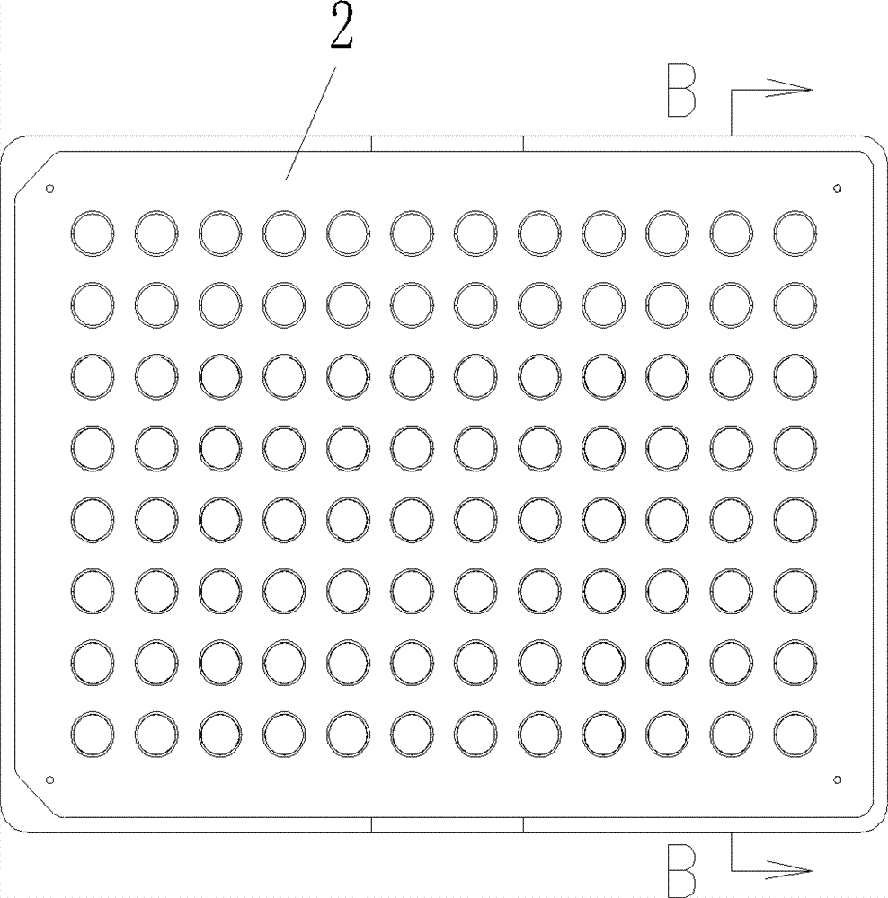 Reagent plate for bacteria measurement, image information acquisition device and measurement system