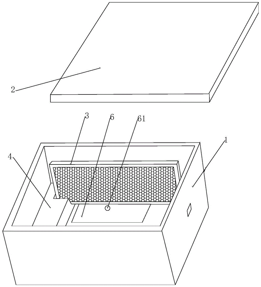 A bee colony cultivation method capable of pollination for 45 days and pollination bee colony breeding device