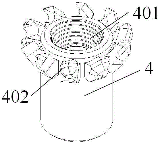 Quick broaching method and structure