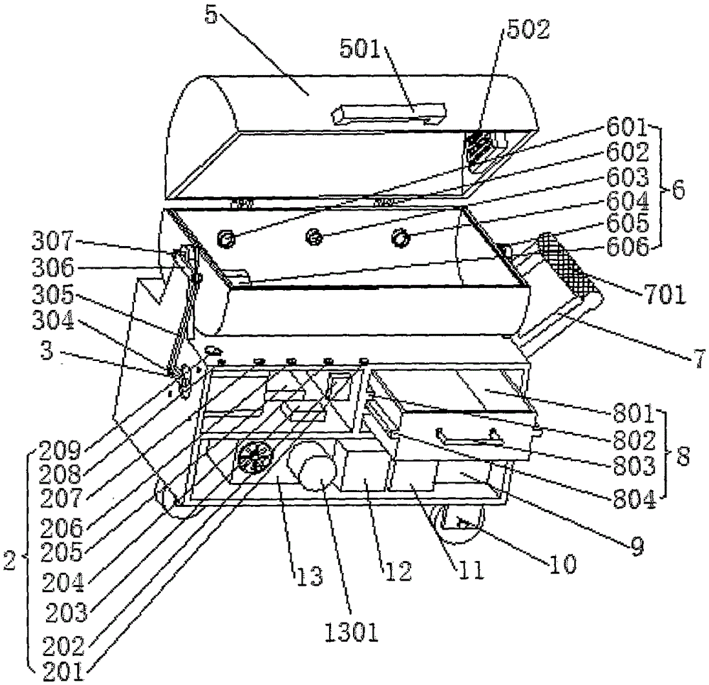 Novel nursing instrument of infantile pneumonia