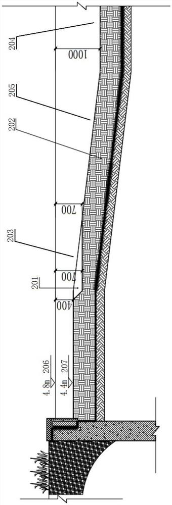 Method for improving water quality and landscape of shallow-bottom artificial lake