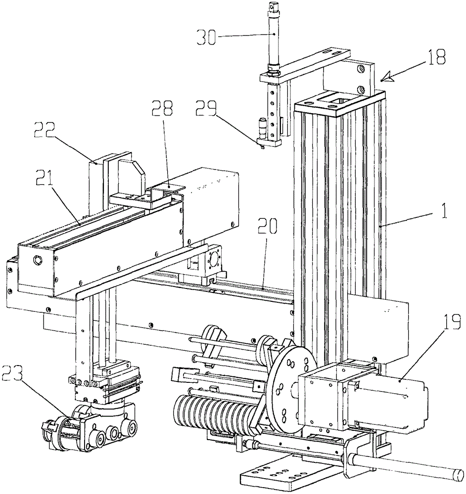 Robot-assisted numerical control full-automatic production line