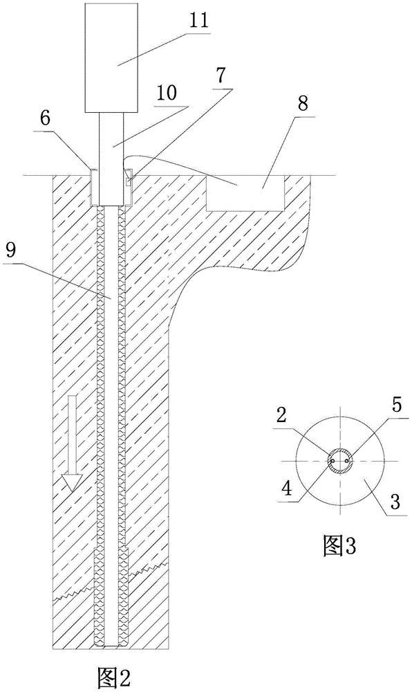 Construction device and construction method of cement slurry retaining wall implanted pipe pile with long helical drilling