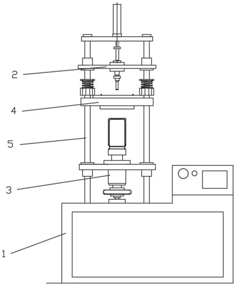 Welding equipment for air extraction hole in bottom of vacuum cup and machining process of welding equipment