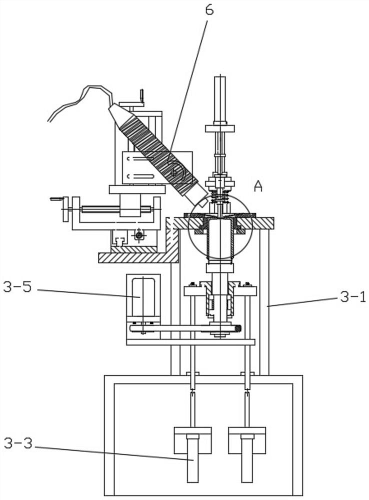 Welding equipment for air extraction hole in bottom of vacuum cup and machining process of welding equipment