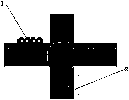 Variable bus platform system near signal lamp intersection and selection method thereof