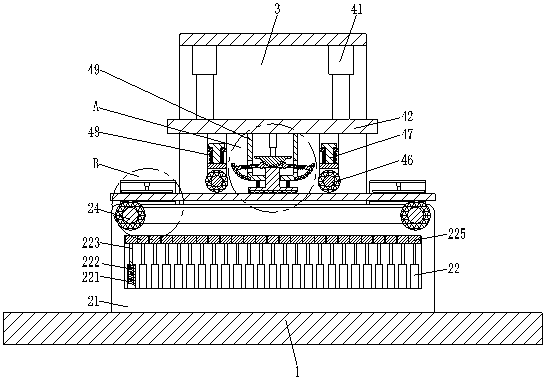 Plate bending and forming device