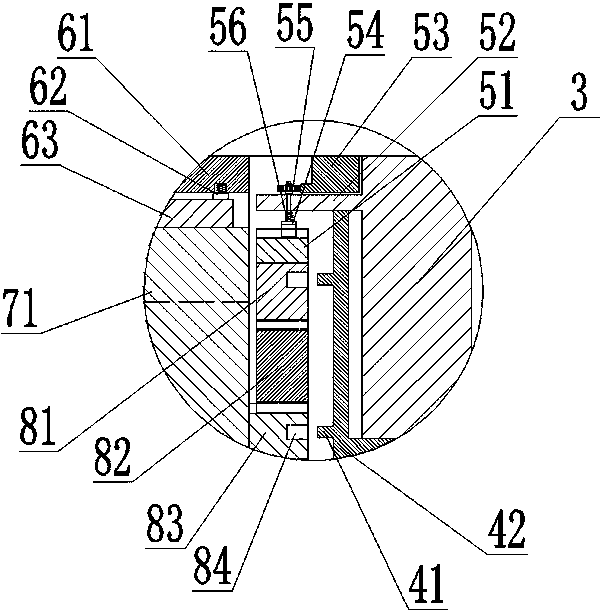 Handcart type switch cabinet crank