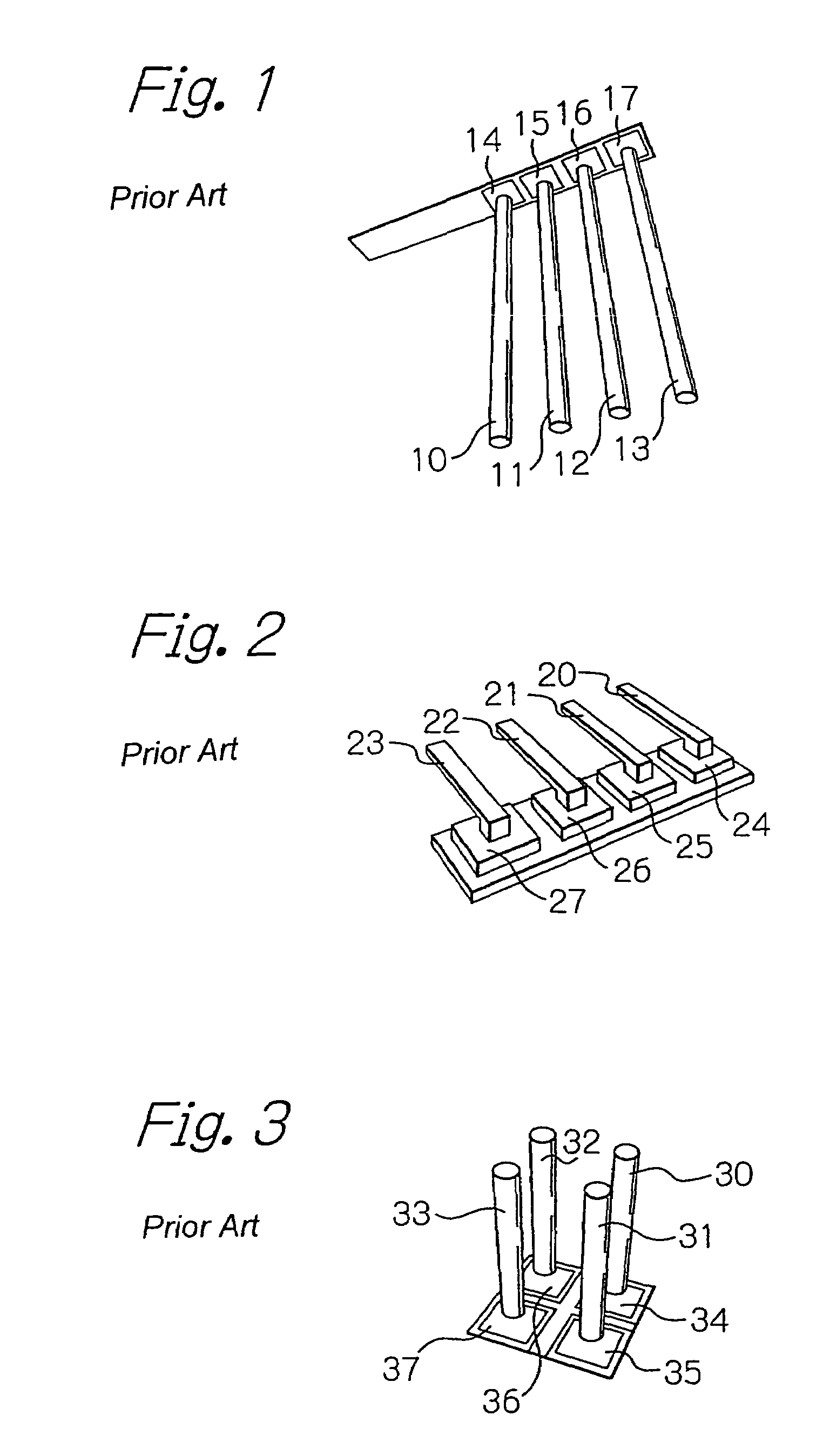 Connection method for probe pins for measurement of characteristics of thin-film magnetic head and characteristic measurement method for thin-film magnetic head