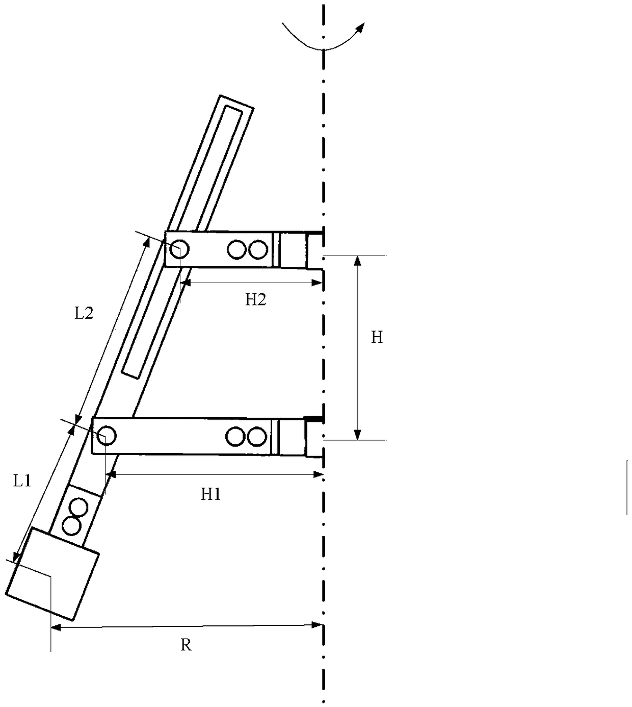 Semi-active dual-port mechanical element capable of online continuous control of proportionality coefficient