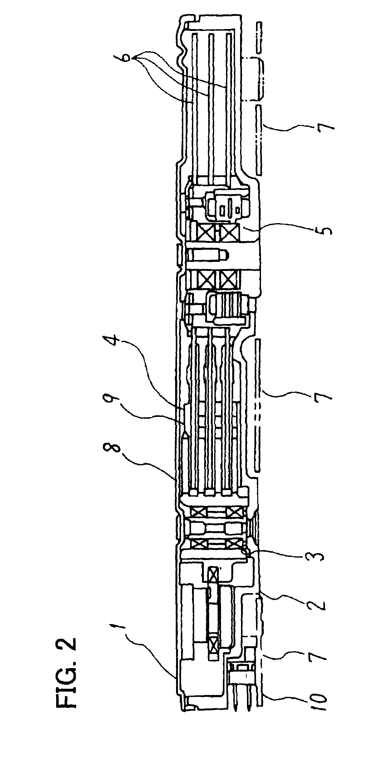 Testing method for a head IC