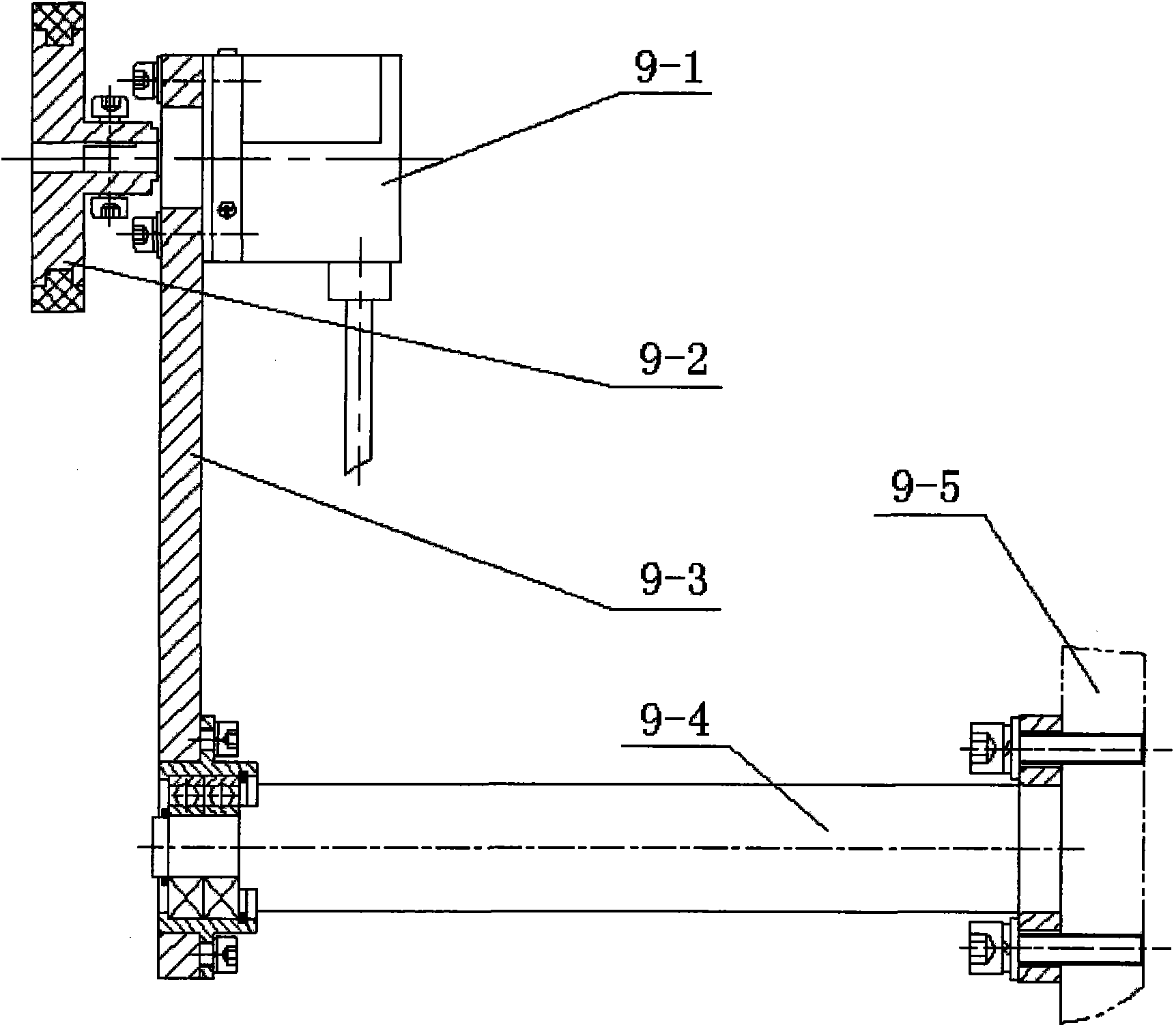 Suspension-type electronic belt scale capable of detecting tare weight in real time