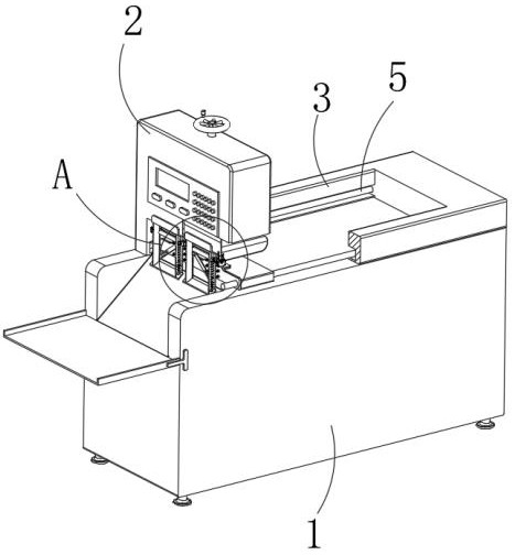 Frozen meat slicing machine capable of improving taste of frozen meat