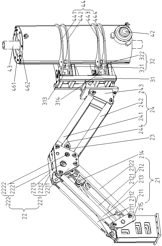 Recycling device of mud generated during well drilling and well repairing