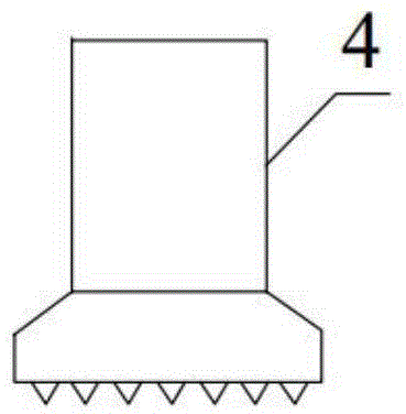 Method for performing deep foundation pit waterproof curtain construction by adopting high-pressure jet grouting pile machine