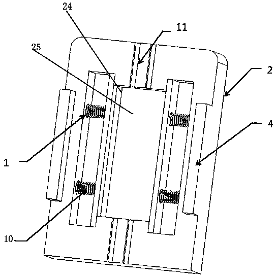 Mobile phone curved glass hot bending composite die with temperature regulation function and control method