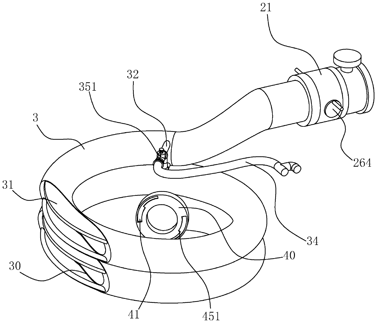 Fire-fighting pipe and mounting method thereof