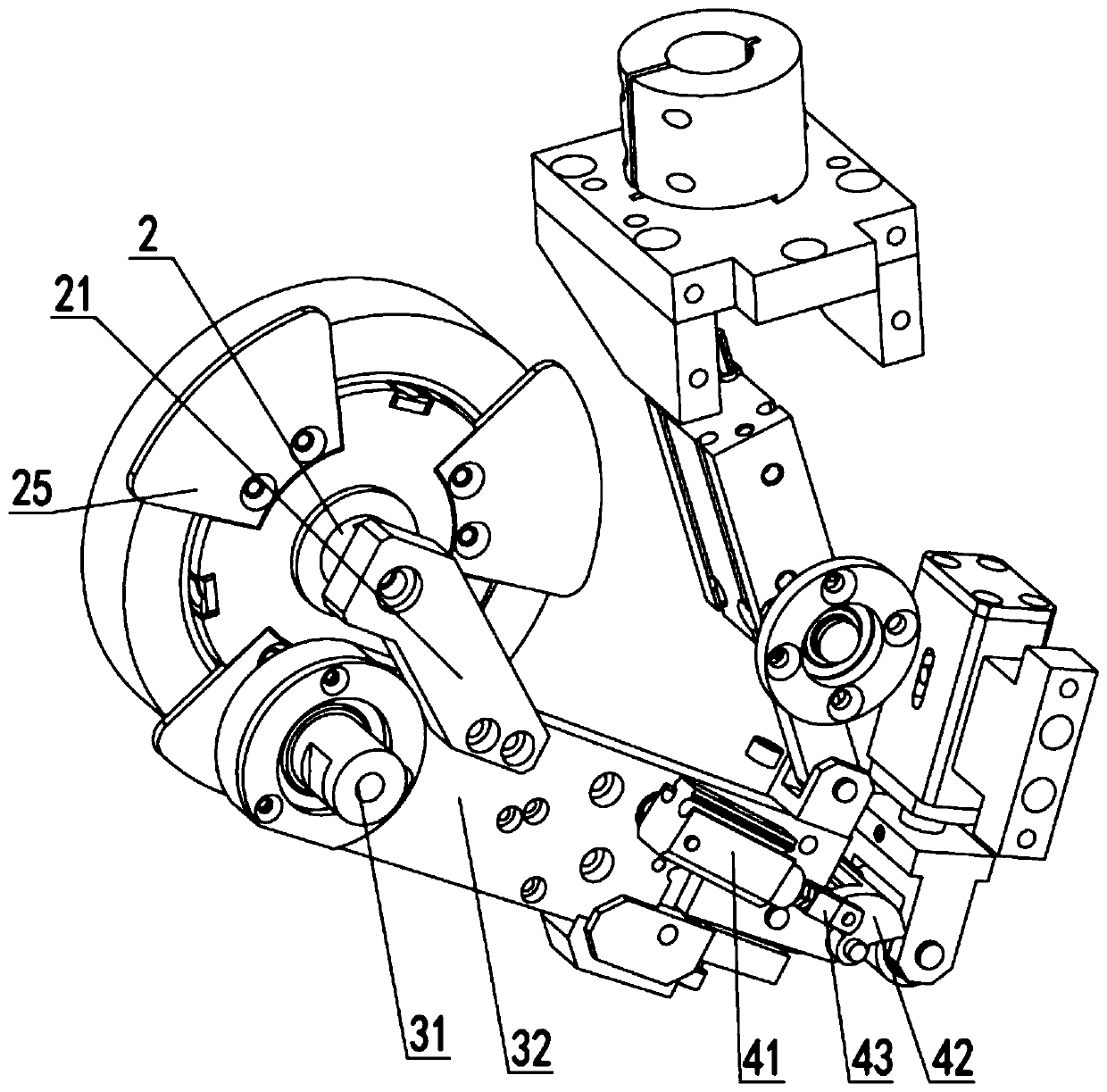 Tape roll-pressing pasting device