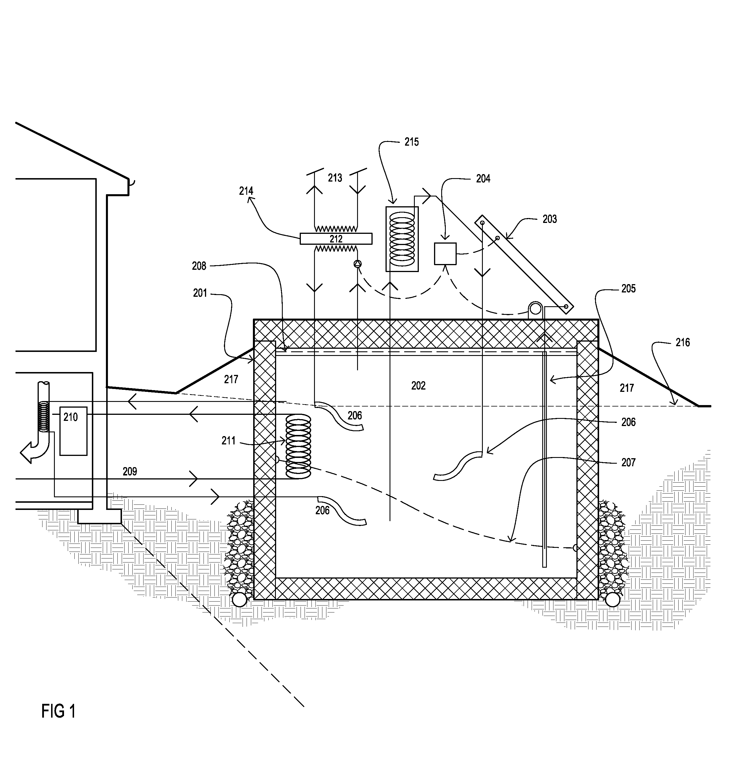 Methods and apparatus for creating large energy storage mass through the collection and use of warmed water