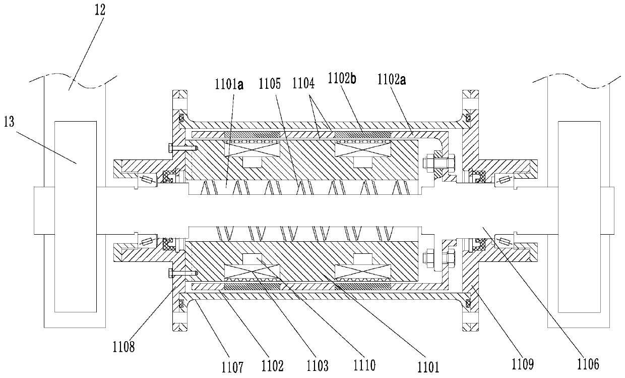 Building fan vibration reduction system