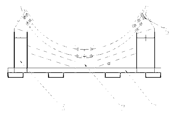 Butt end bracket for long-distance transport of large-scale wind power generation blades