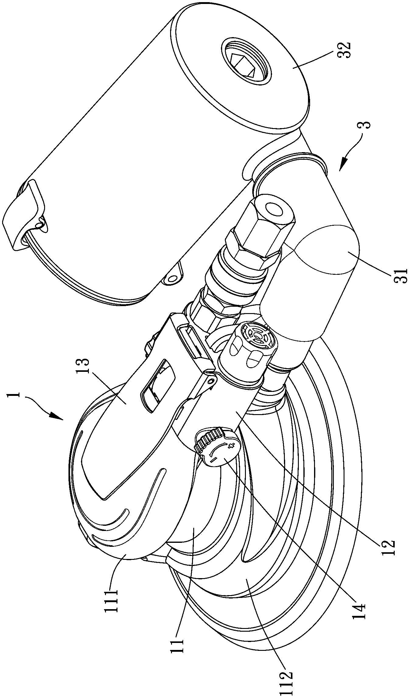 Dust collection type grinder