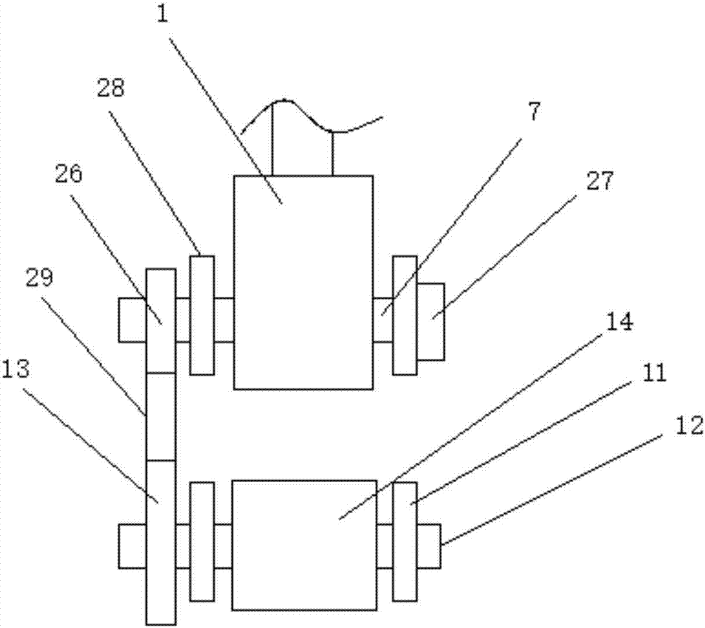 Agricultural thin-film laminating device on which water can be sprayed