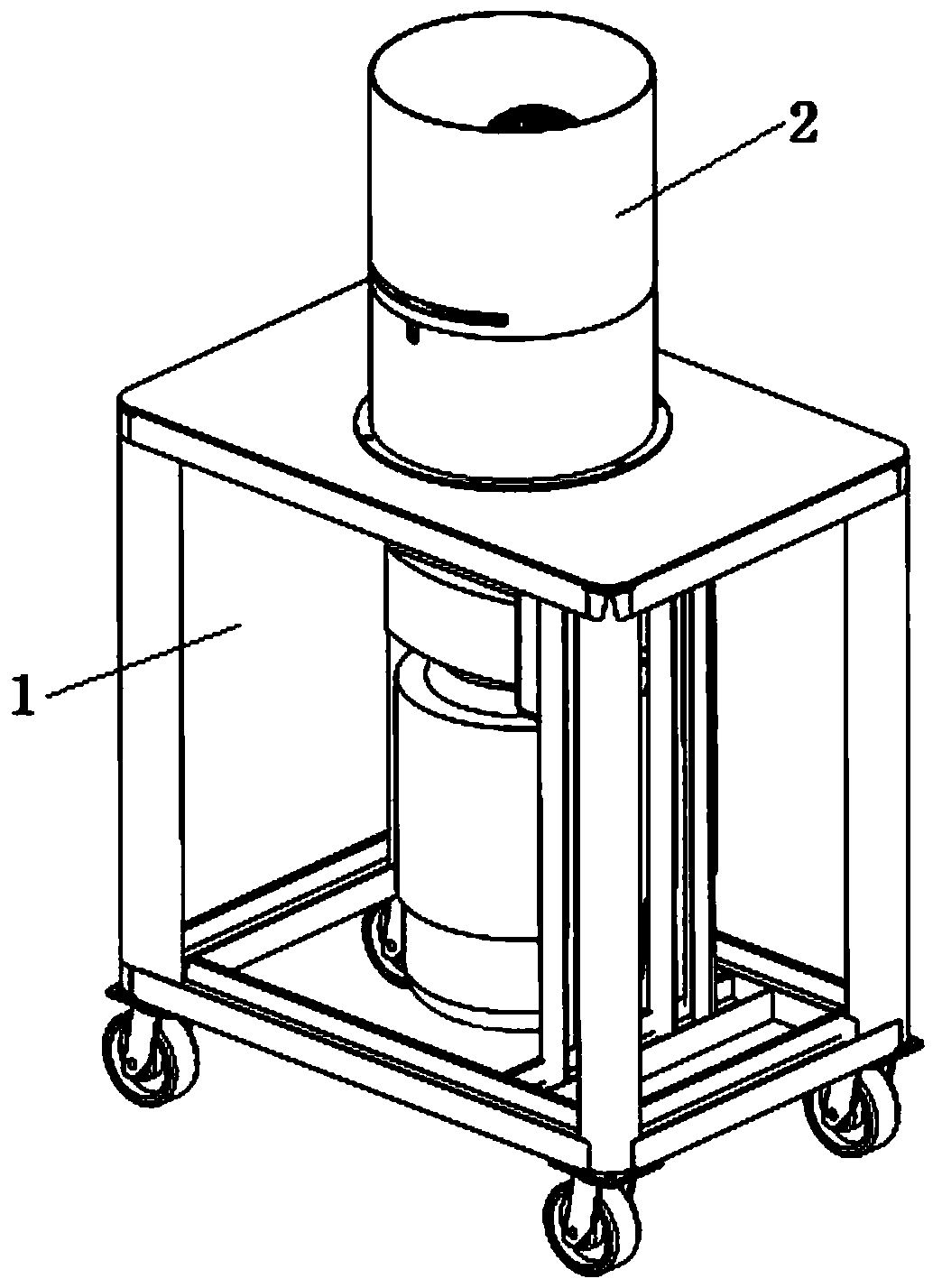 Preparation process of veterinary medicine composition for improving immune function of pigs