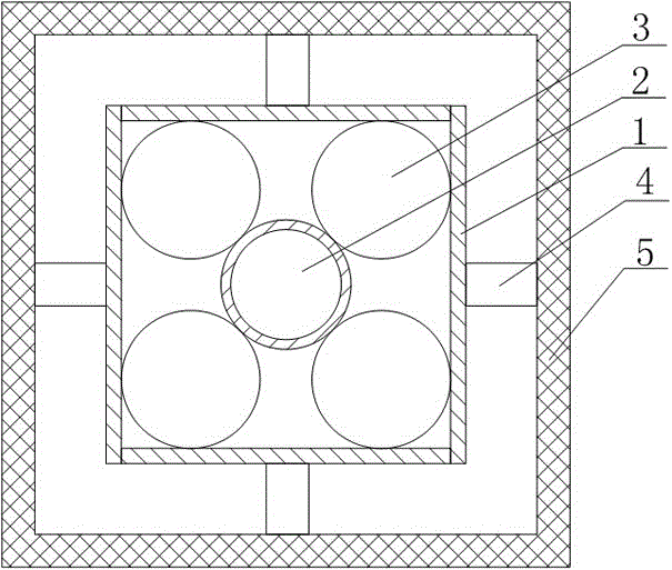 Arrangement rod bundle positioning structure for reactor thermal-hydraulic experiment